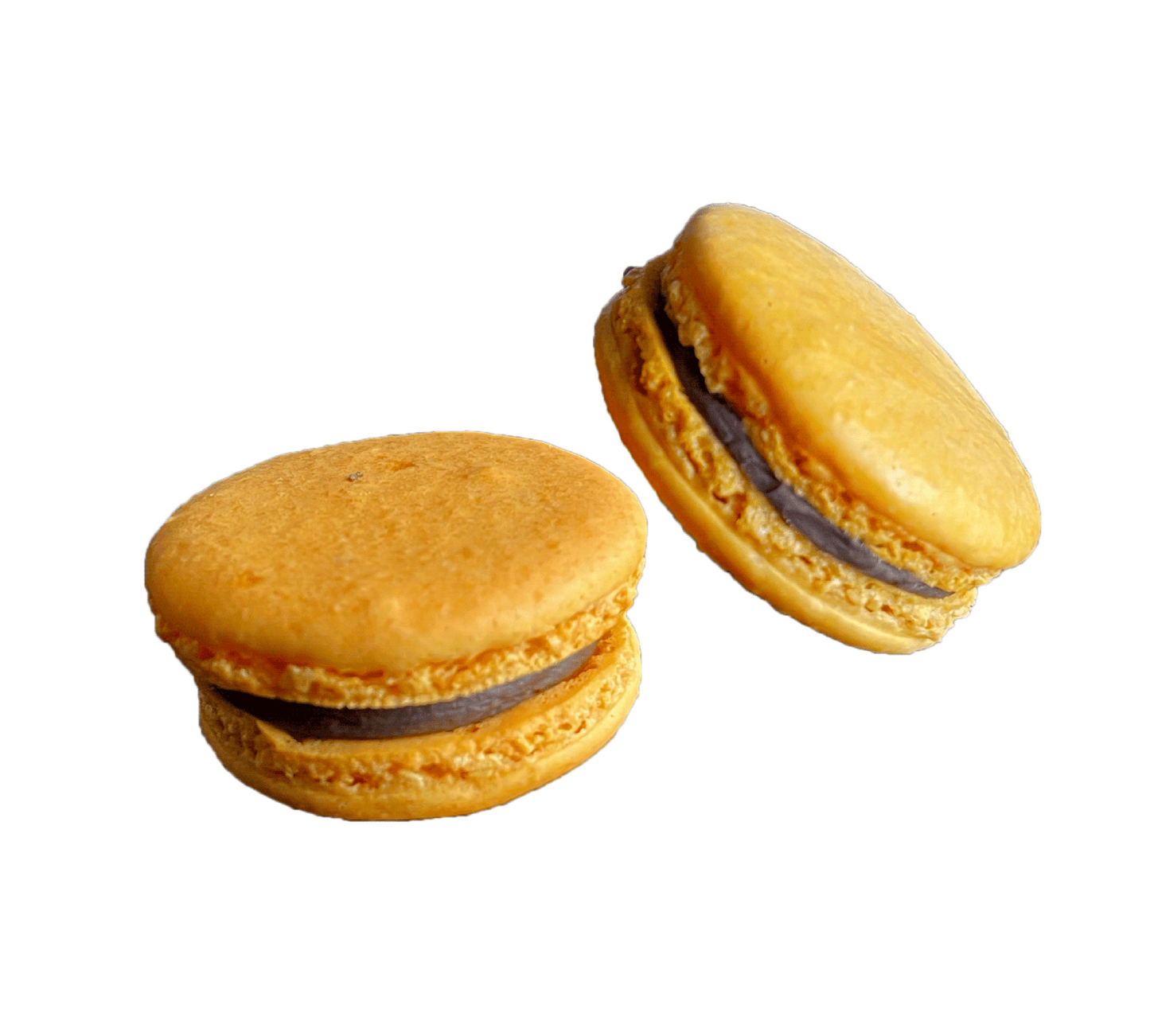 Orange Chocolate Macarons