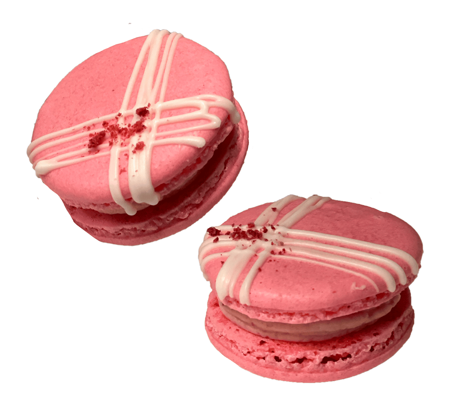 Strawberry Macarons
