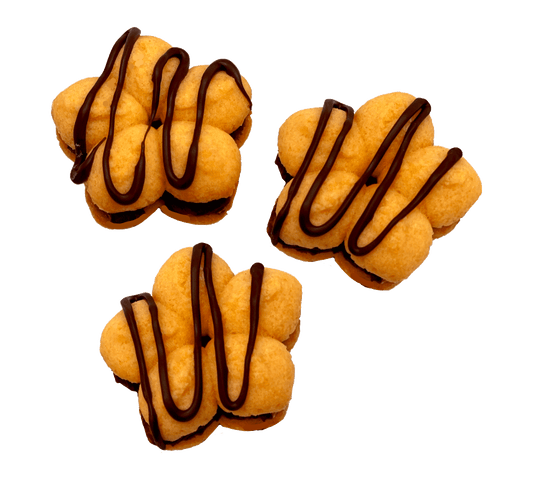 Orange Chocolate Sandwich Cookies