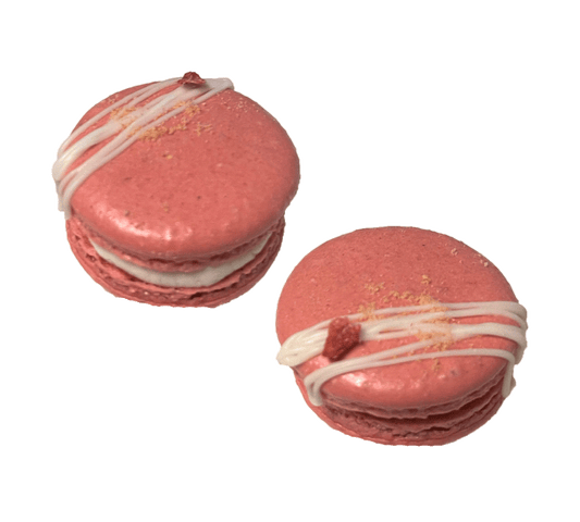 Strawberry Cheesecake Macarons